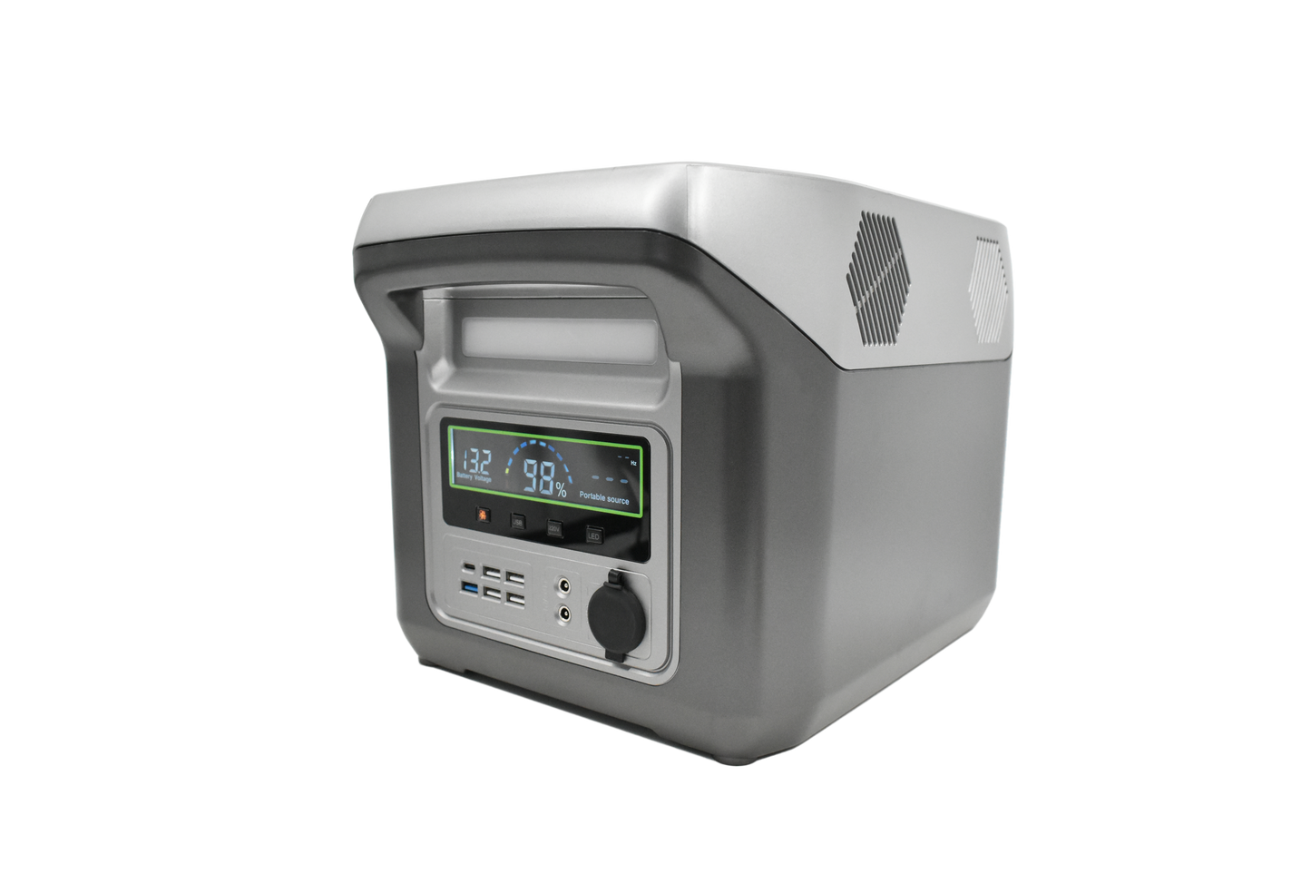 OAK  Portable Power Station - 1000W, Lithium-Ion (LFP), AC, DC, USB-A, USB-C, QC 3.0, Wireless Charging