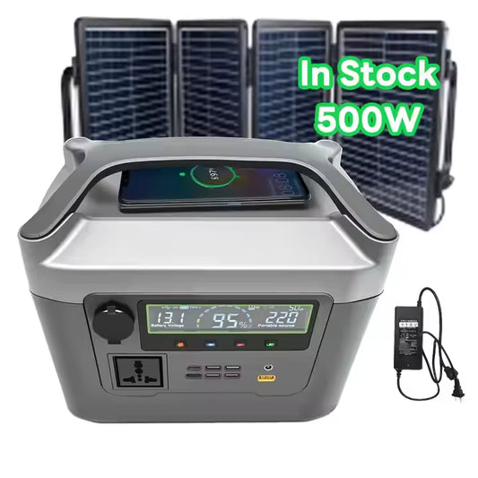 Wholesale 500w Pure Sine Wave Outdoor Camping Lithium Power Generator 384wh Ac Power Supply Bank
