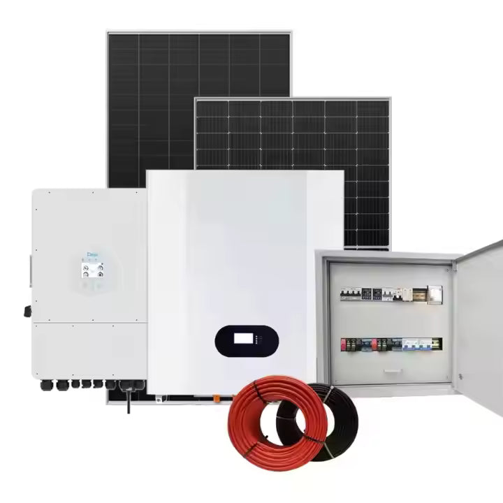 48V Solar Energy Storage Lithium Ion Battery Module with Hybrid Grid Connection CAN Communication Port and Server Rack