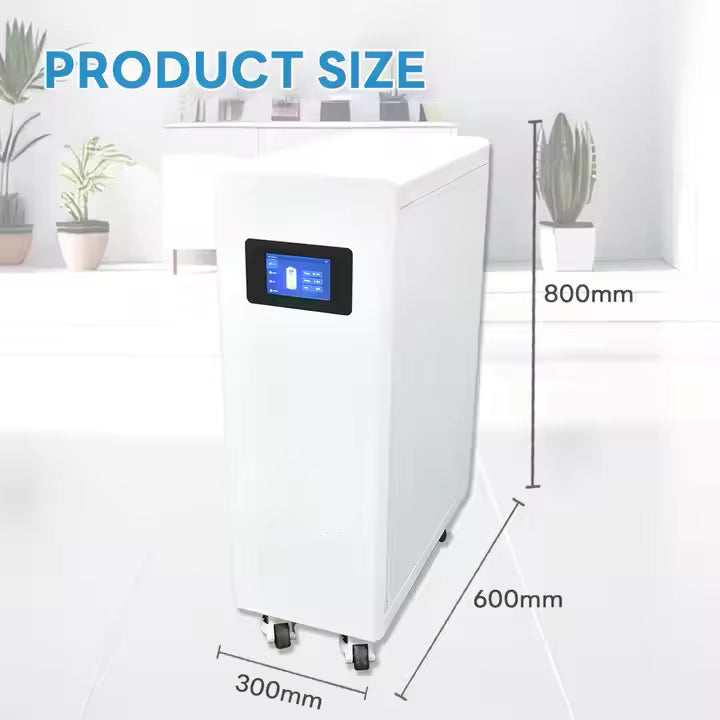 15kw 17kw Lithium Stackable Solar Power Station CAN Communication Port Split Type